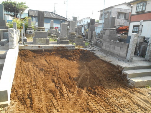 墓地からお寺の永代供養塔へ　お墓のお引越し｜デザイン墓石・お墓の購入・販売なら茨城県の山﨑石材店