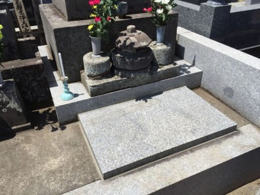 「信頼しています」宮本さま｜デザイン墓石・お墓の購入・販売なら茨城県の山﨑石材店